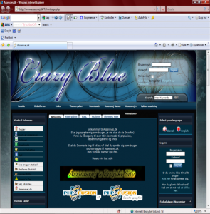 crazybluetheme